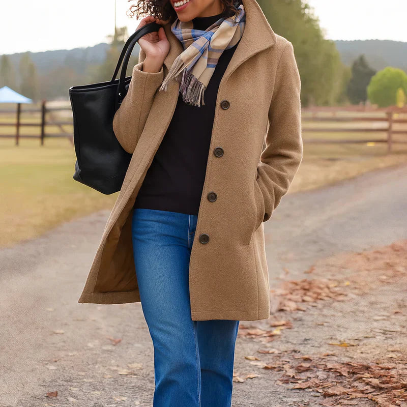 Vintage Inspired Coat with a Contemporary Edge