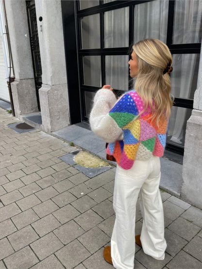 Classic Vintage Cardigan with a Flattering Fit