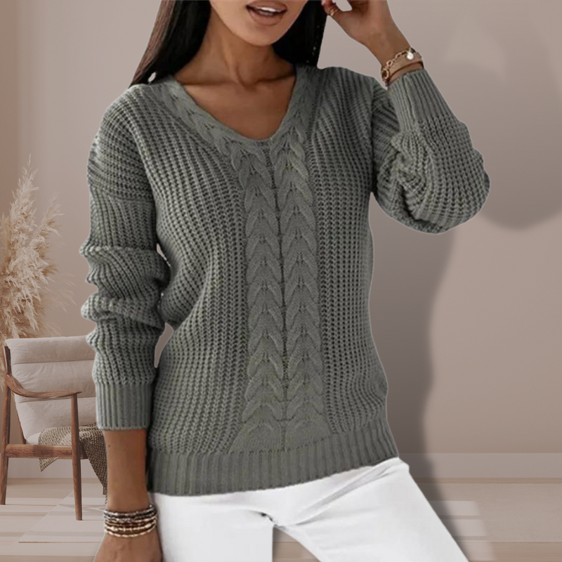 Vintage Inspired Sweater with a Contemporary Edge