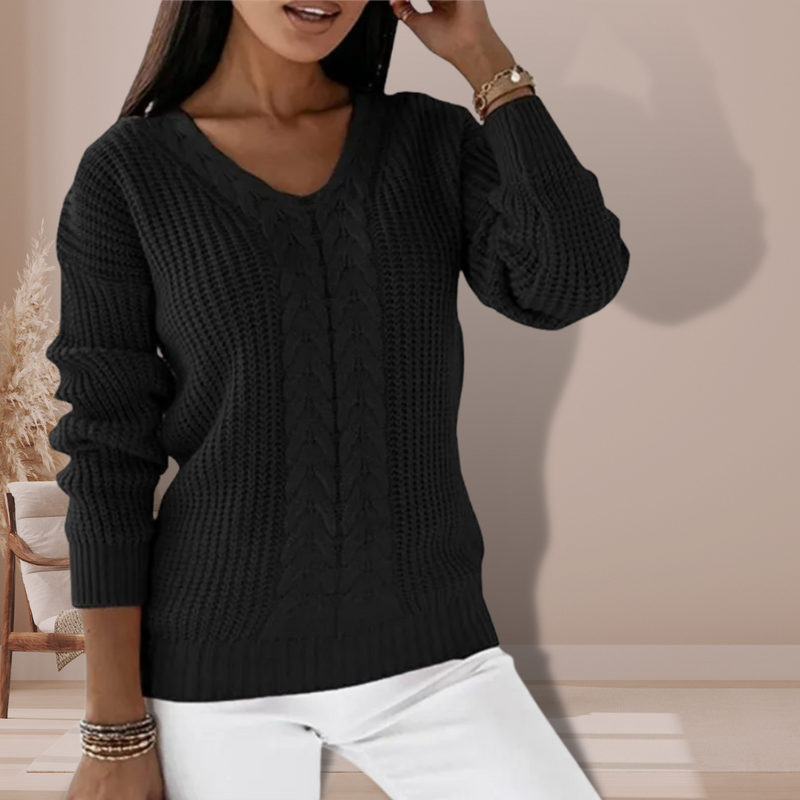 Vintage Inspired Sweater with a Contemporary Edge