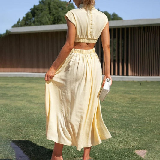 A Vintage Style Dress with Delicate Timeless Details