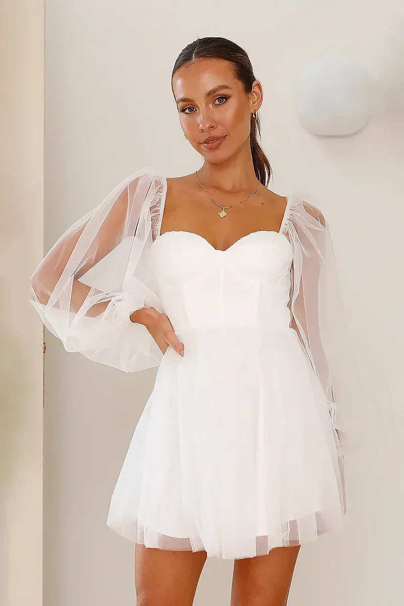 A Vintage Style Dress with Delicate Timeless Details