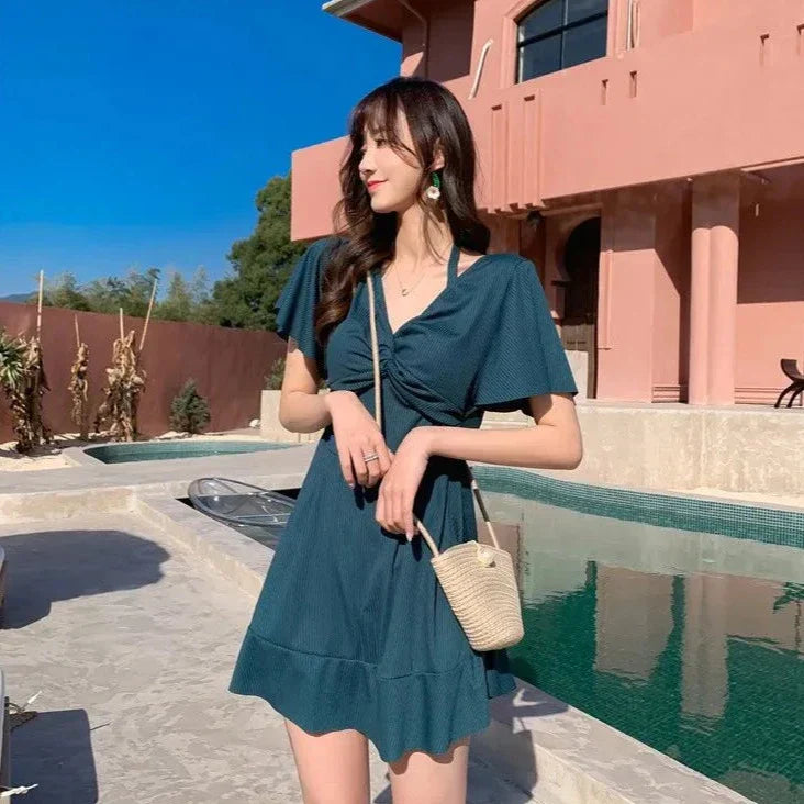 A Vintage Style Dress with Delicate Timeless Details