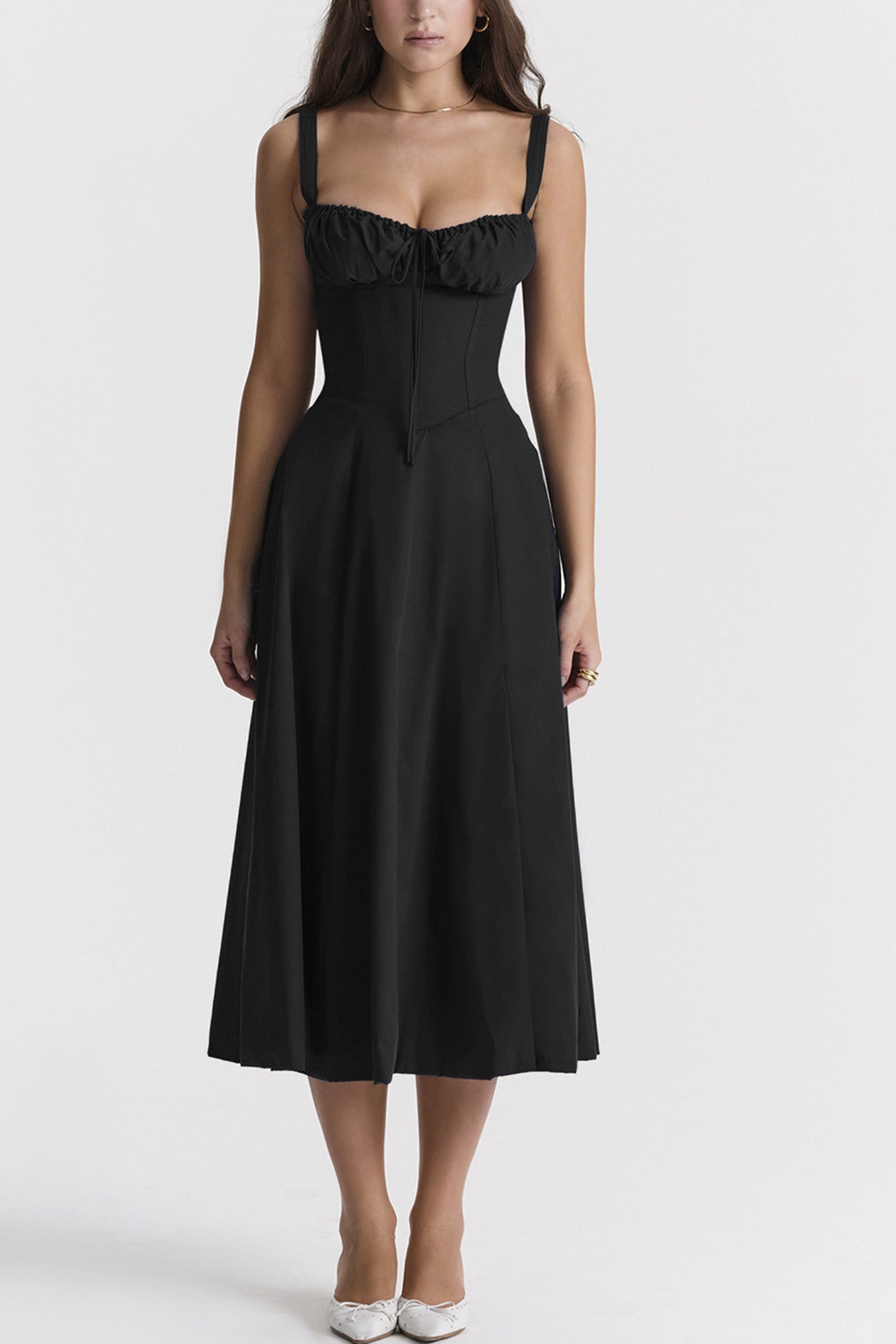 Classic Vintage Dress with a Flattering Fit