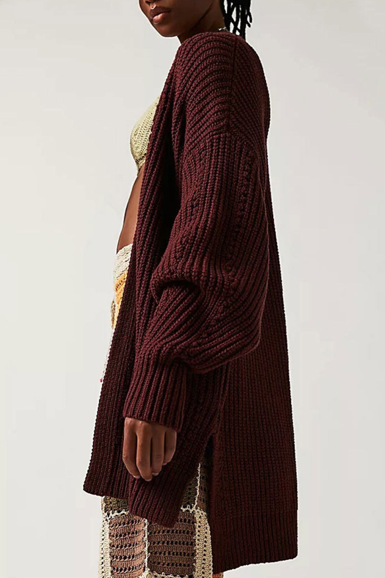 Vintage Inspired Cardigan with a Contemporary Edge