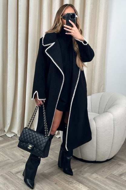 Classic Vintage Coat with a Flattering Fit
