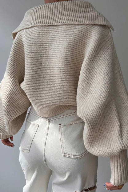 Beautifully Finished Sweater in a Timeless Design