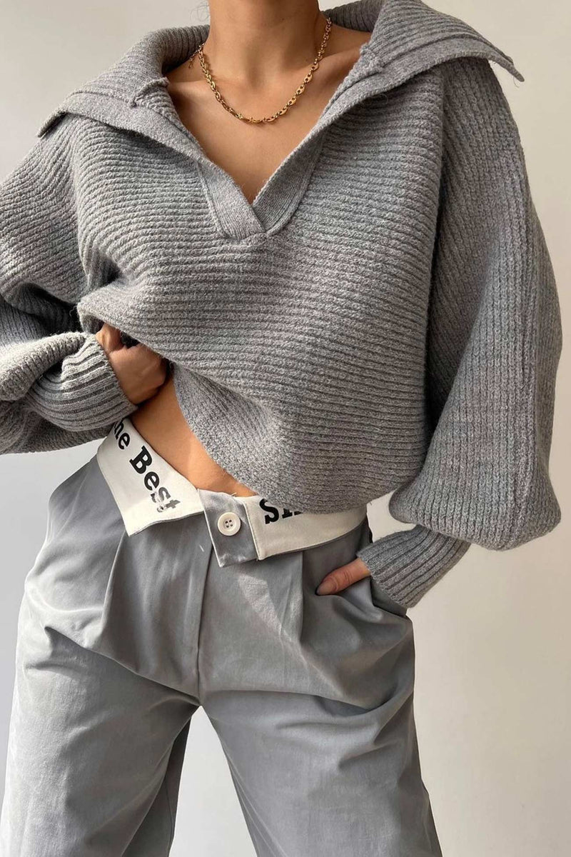 Beautifully Finished Sweater in a Timeless Design