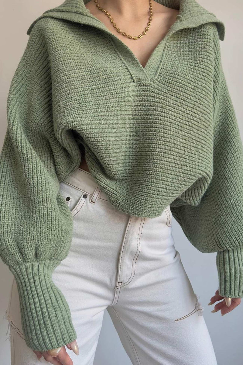 Beautifully Finished Sweater in a Timeless Design