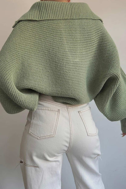 Beautifully Finished Sweater in a Timeless Design