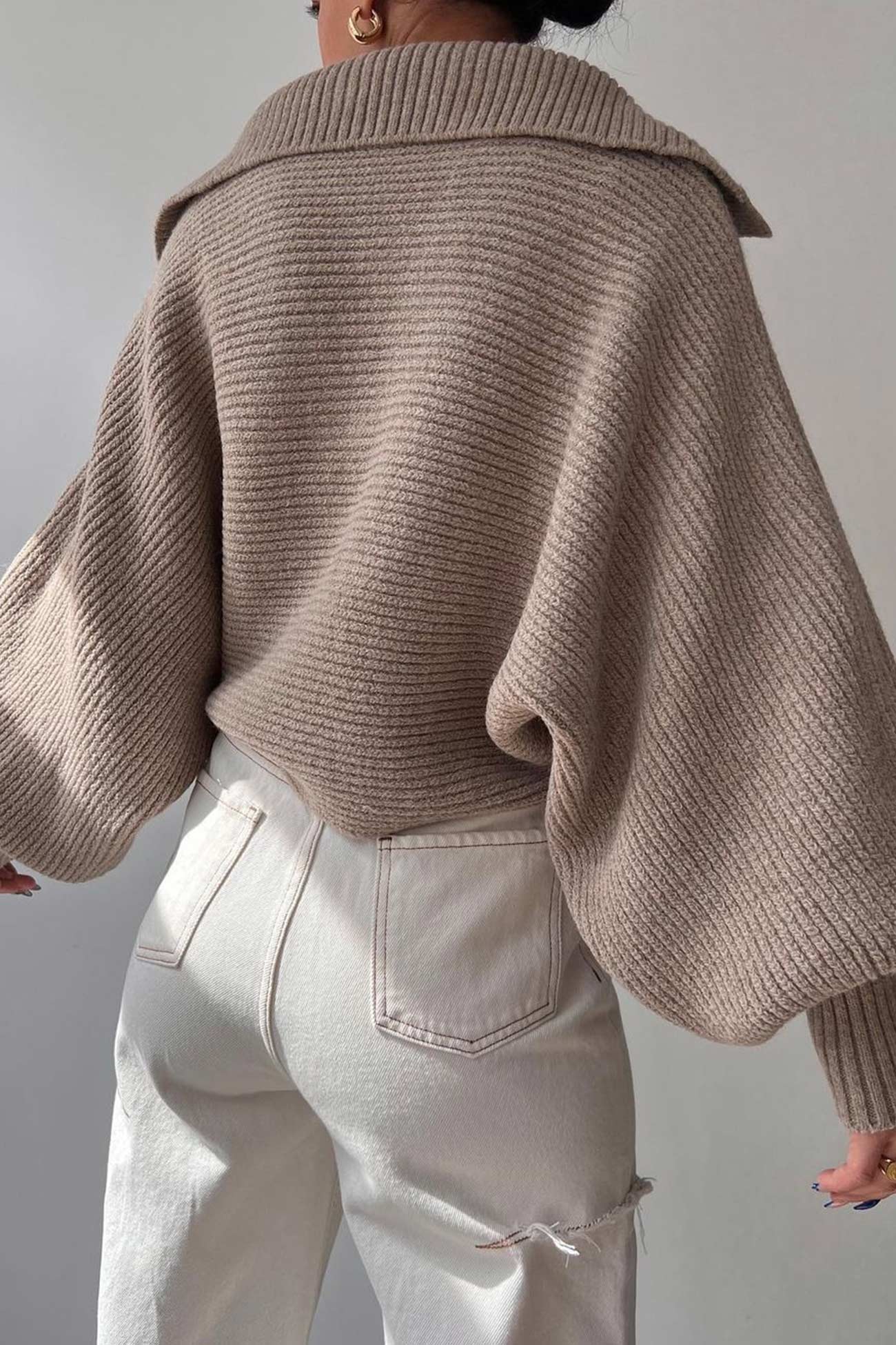 Beautifully Finished Sweater in a Timeless Design