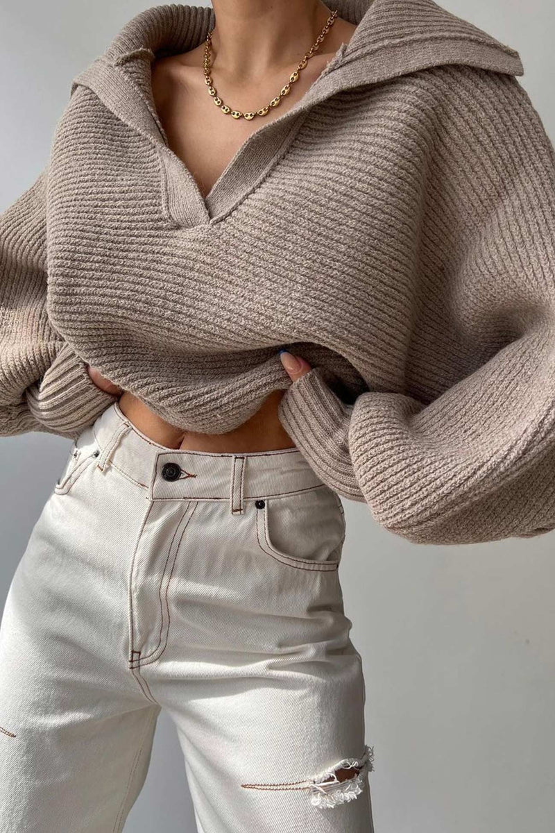 Beautifully Finished Sweater in a Timeless Design