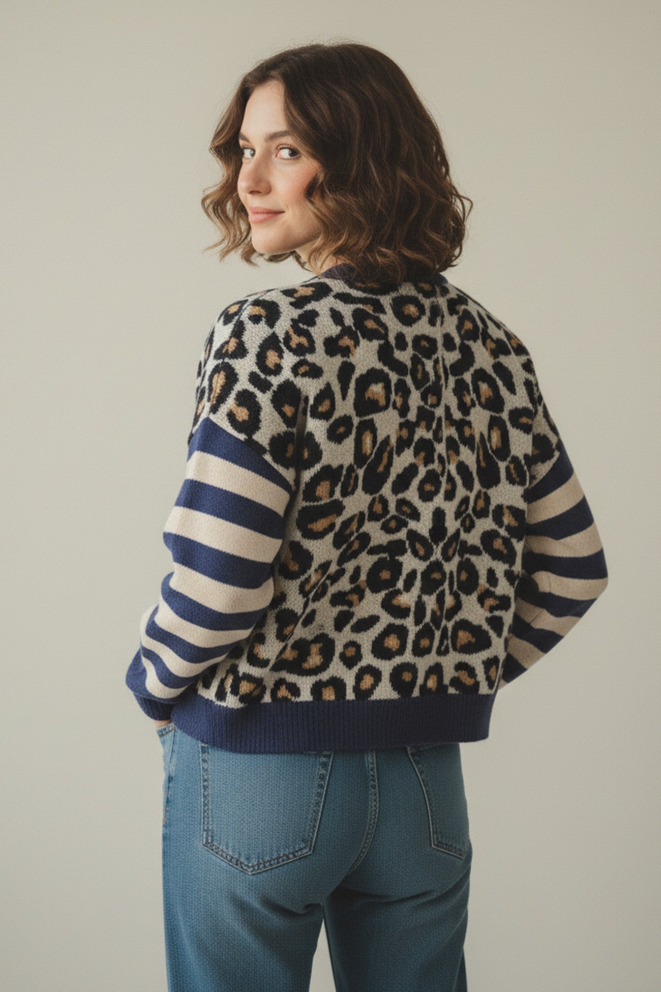 Classic Vintage Cardigan with a Flattering Fit