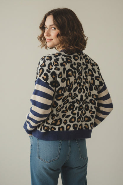 Classic Vintage Cardigan with a Flattering Fit