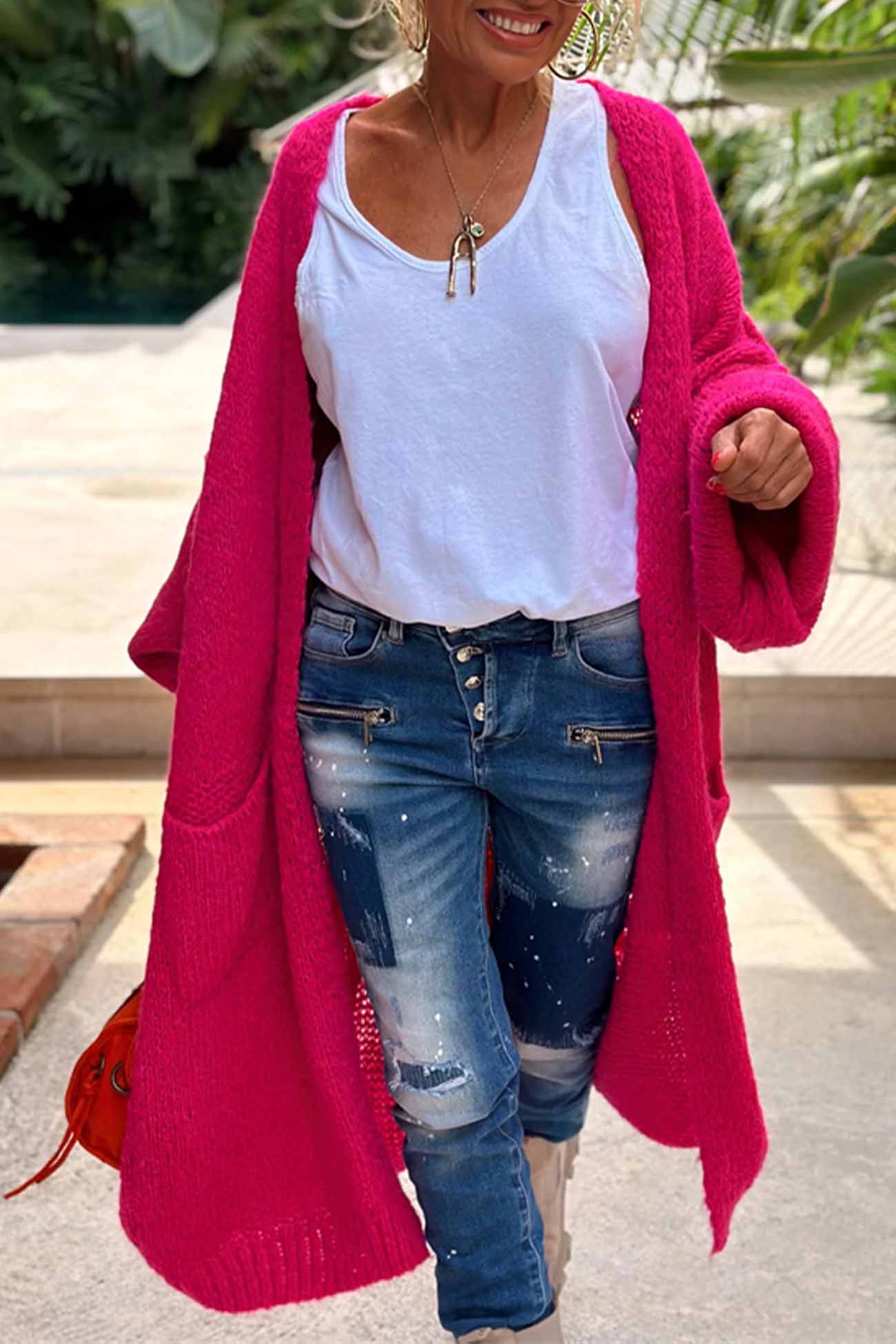 Classic Vintage Cardigan with a Flattering Fit
