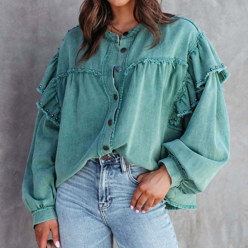 Beautifully Finished Blouse in a Timeless Design