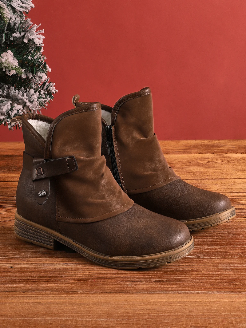Chic Orthopedic Boots with Unique Design