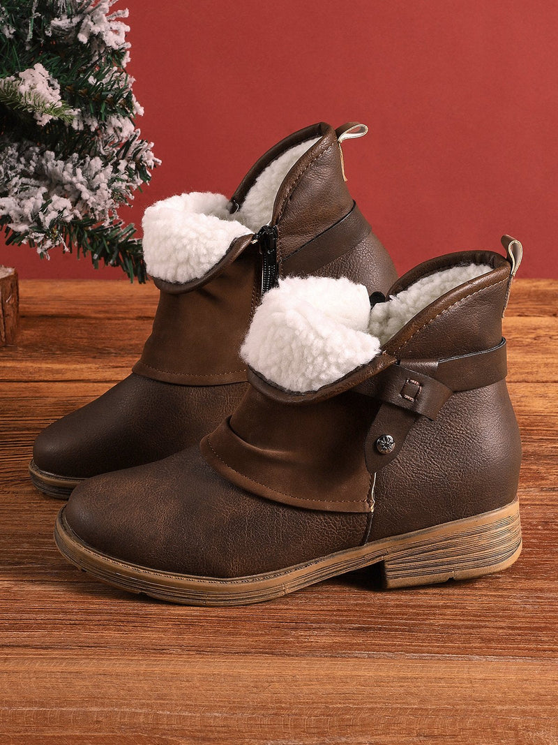Chic Orthopedic Boots with Unique Design