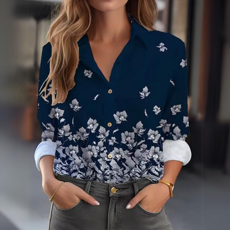 Well Tailored Blouse with a Graceful Silhouette