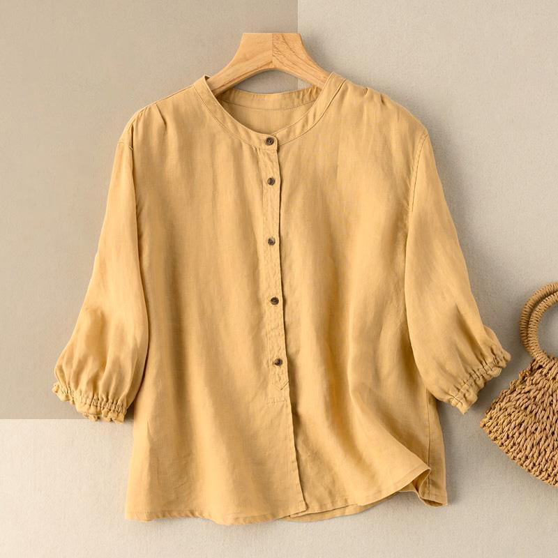 A Vintage Style Blouse with Delicate Timeless Details