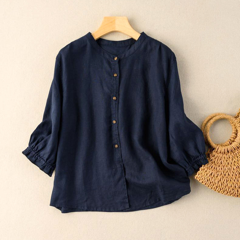 A Vintage Style Blouse with Delicate Timeless Details