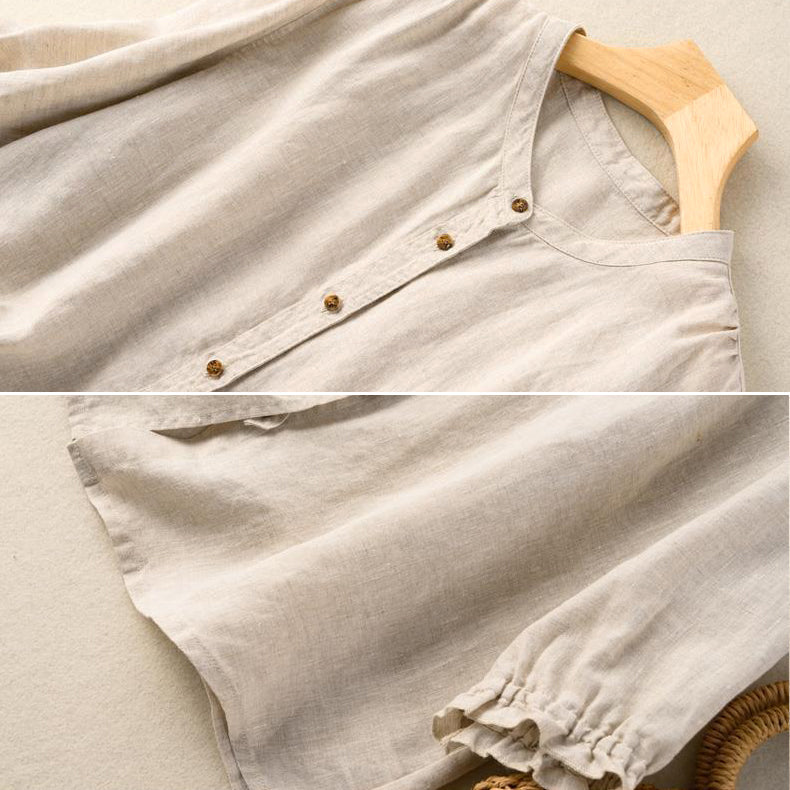 A Vintage Style Blouse with Delicate Timeless Details