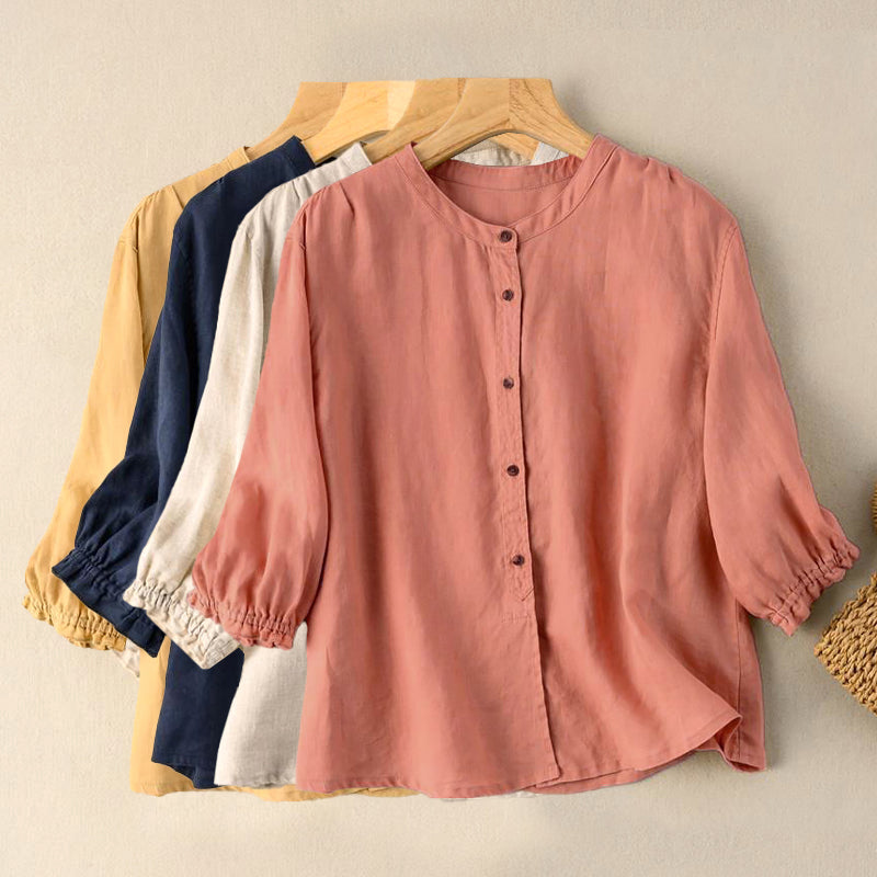 A Vintage Style Blouse with Delicate Timeless Details