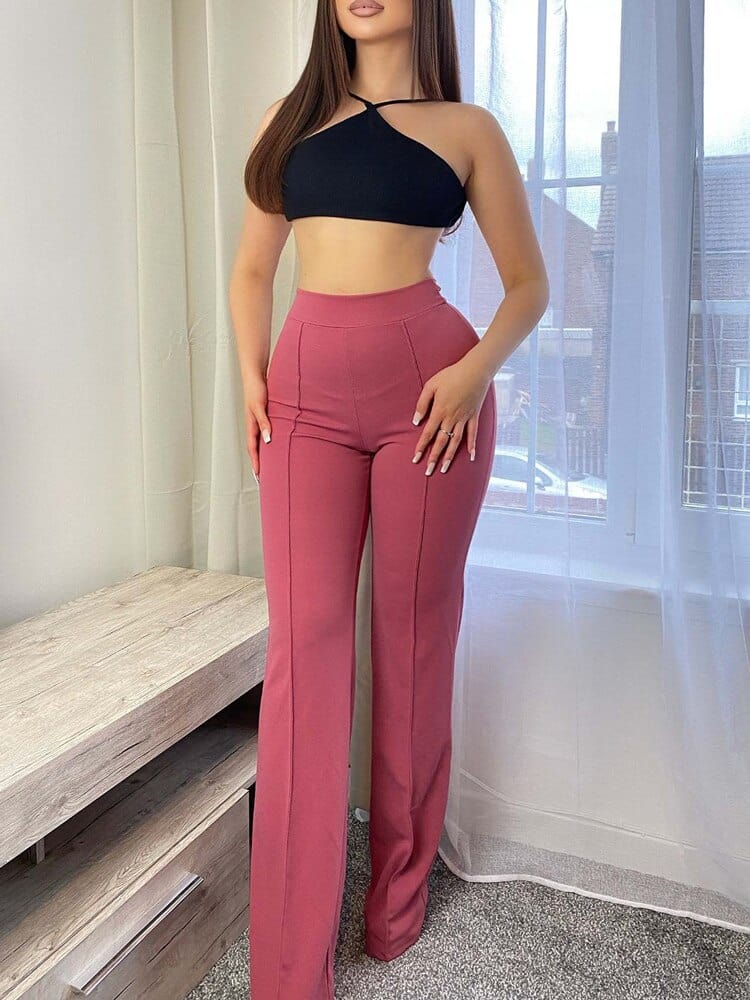A Vintage Style Pants with Delicate Timeless Details