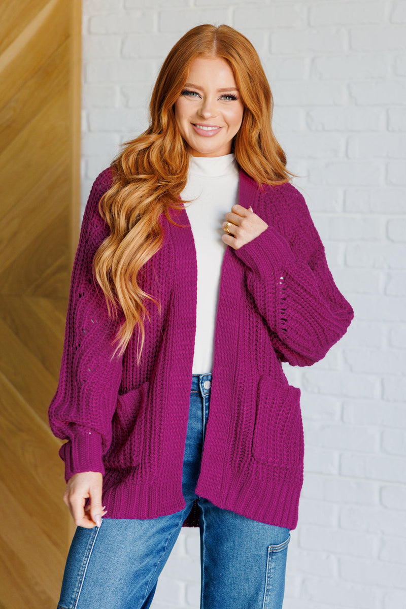 Vintage Inspired Cardigan with a Contemporary Edge