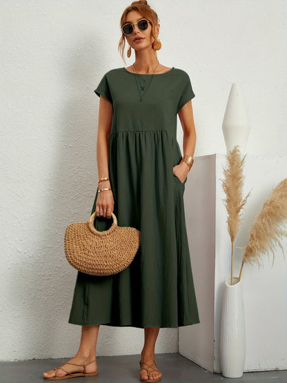 A Vintage Style Dress with Delicate Timeless Details