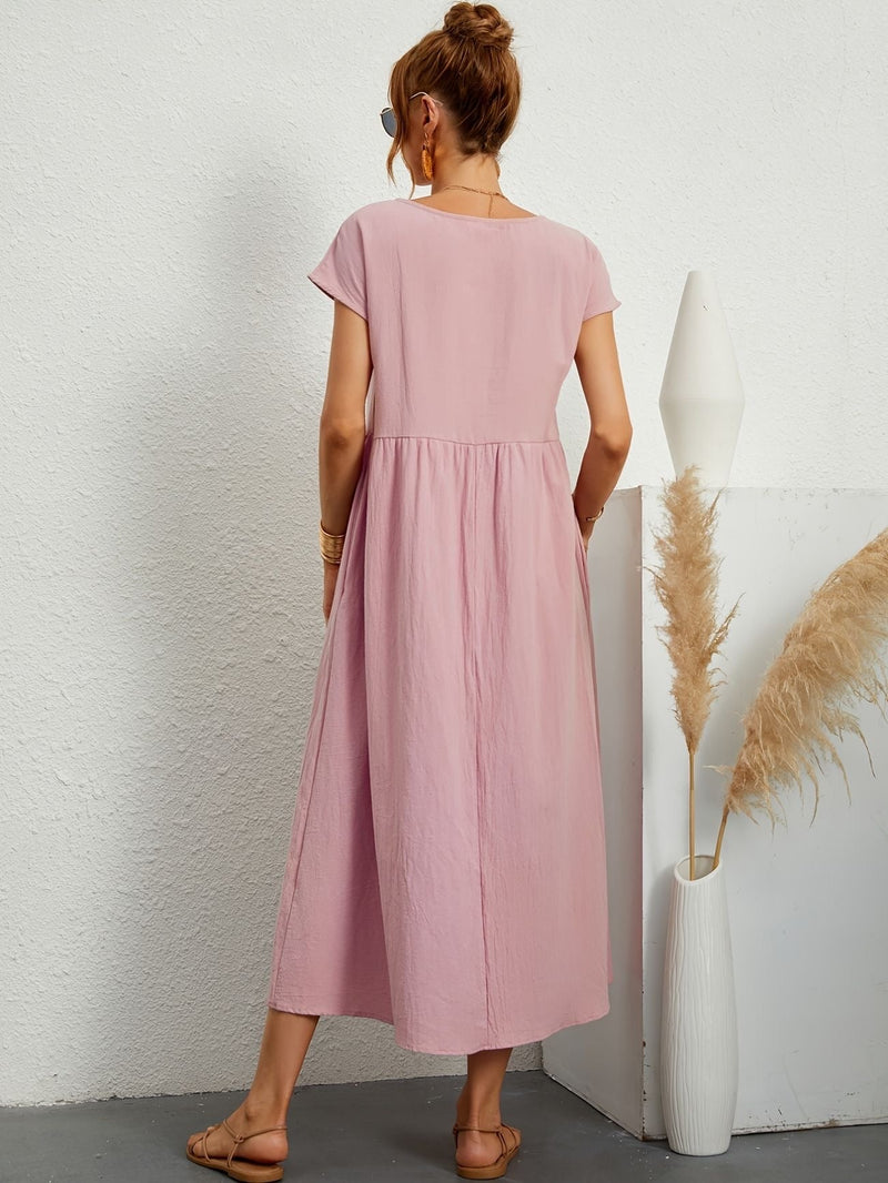 A Vintage Style Dress with Delicate Timeless Details