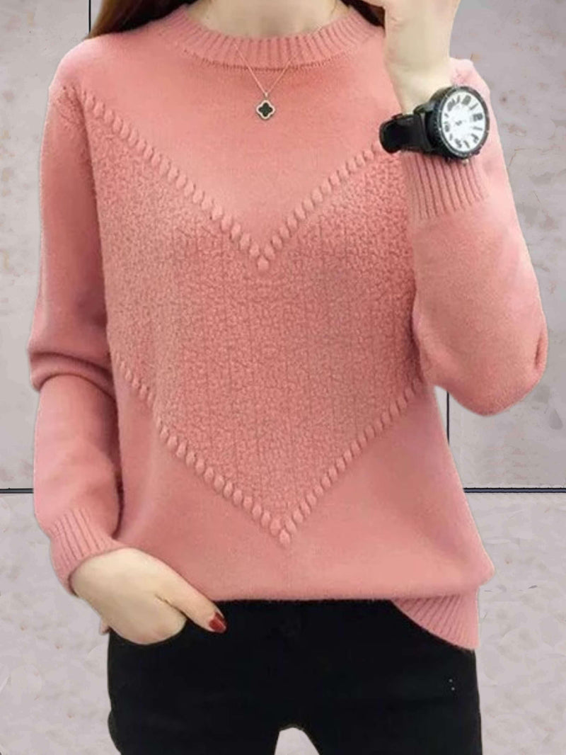 Well Tailored Sweater with a Graceful Silhouette