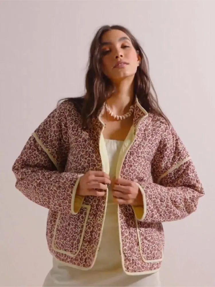 A Vintage Style Jacket with Delicate Timeless Details