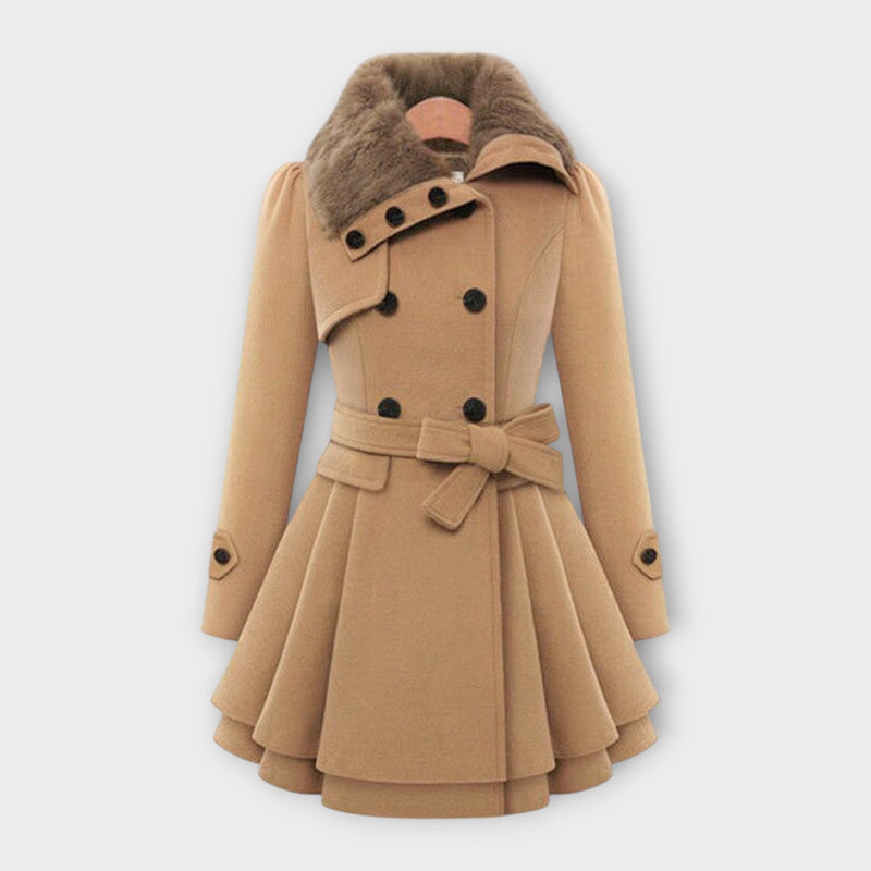 Classic Vintage Coat with a Flattering Fit