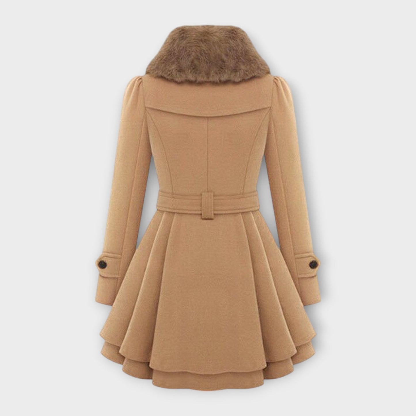Classic Vintage Coat with a Flattering Fit