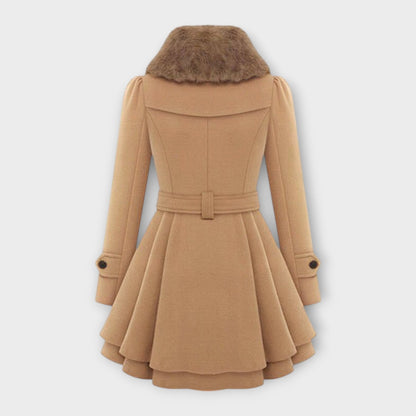 Classic Vintage Coat with a Flattering Fit