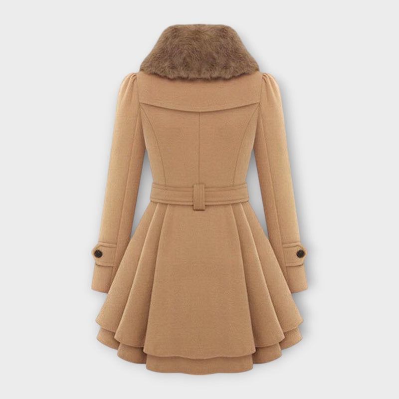 Classic Vintage Coat with a Flattering Fit