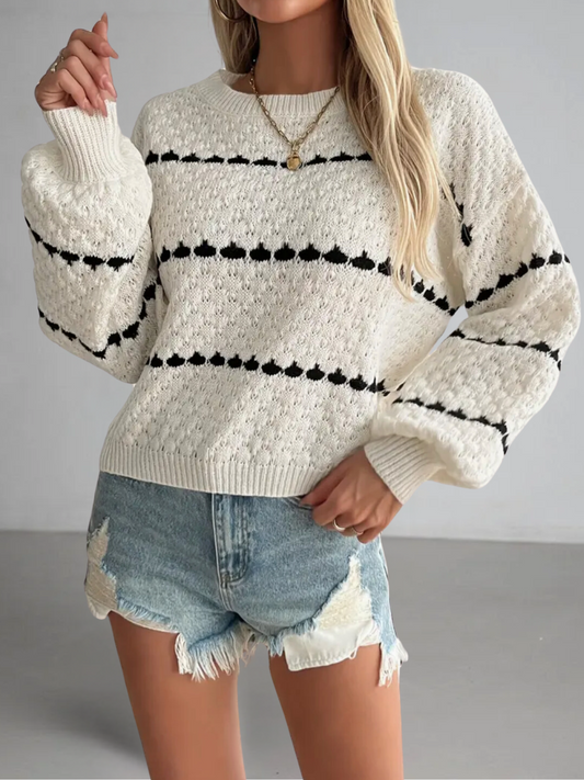 Beautifully Balanced Sweater with Timeless Character