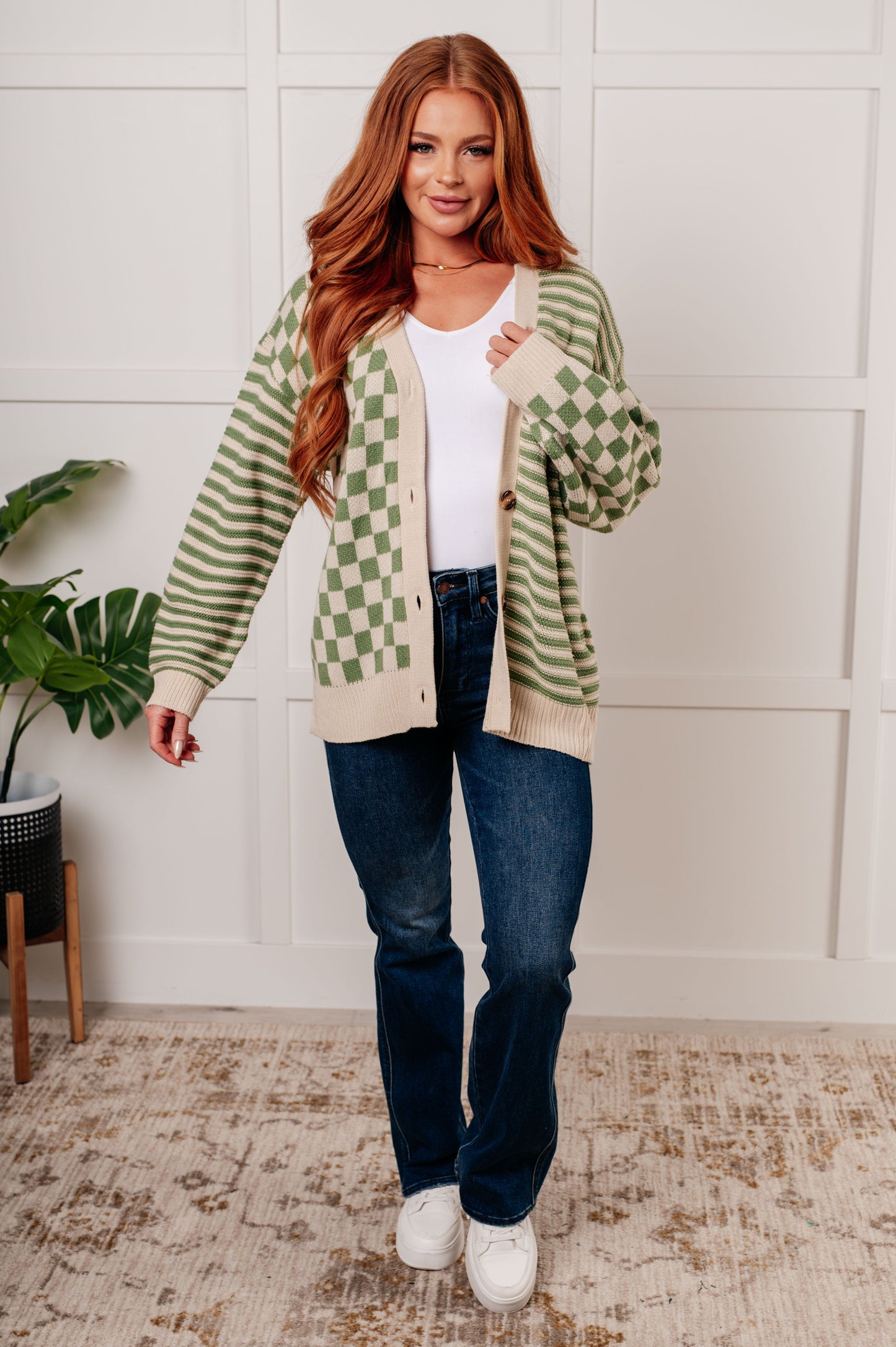 Vintage Inspired Cardigan with a Contemporary Edge