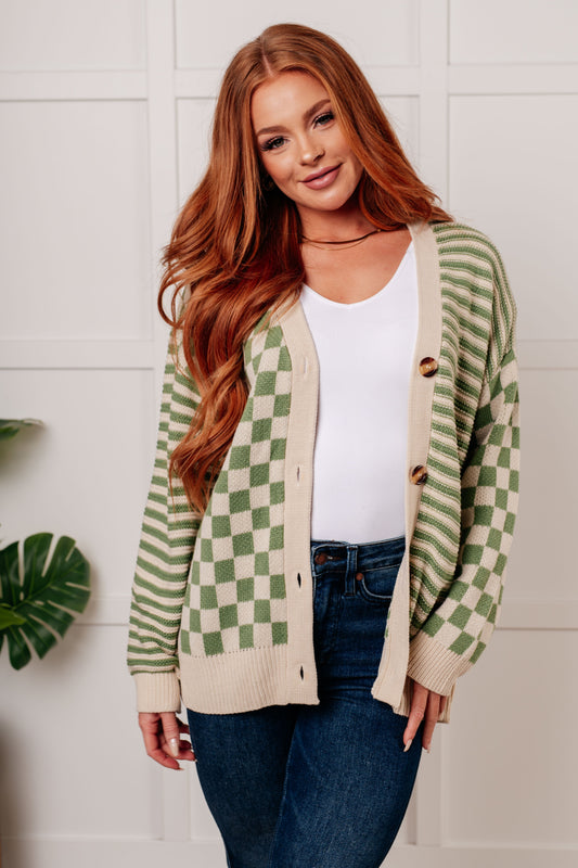 Vintage Inspired Cardigan with a Contemporary Edge
