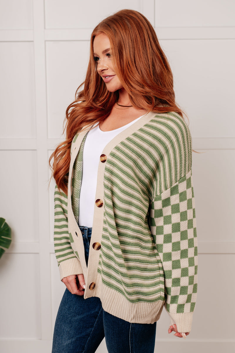 Vintage Inspired Cardigan with a Contemporary Edge