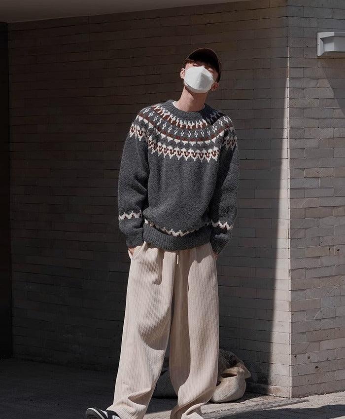 A Vintage Style Sweater with Delicate Timeless Details
