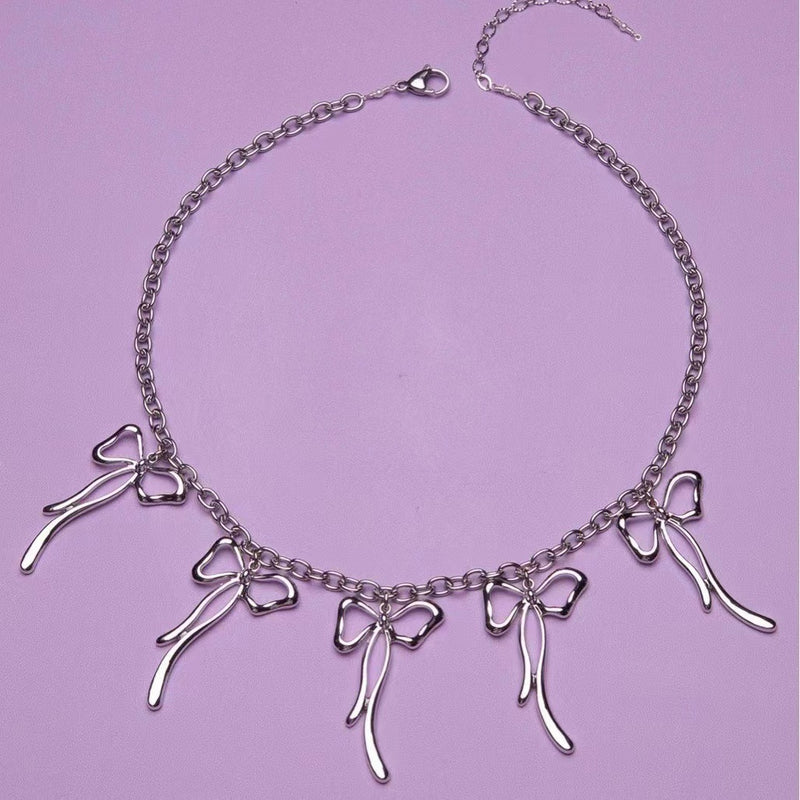 Käsintehty vintage Hopea Kaulakoru