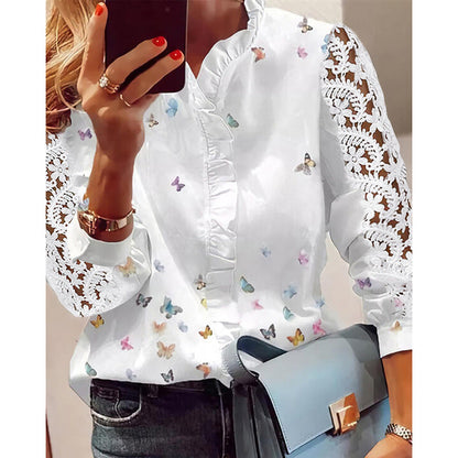 Vintage Inspired Blouse with a Contemporary Edge