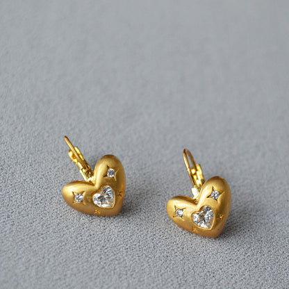 Käsintehty vintage Kulta Korvarengas