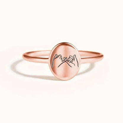 Herkkä käsityö Sormus