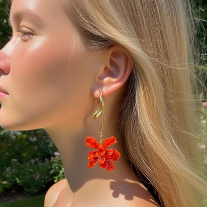 Käsintehty vintage Korvarengas