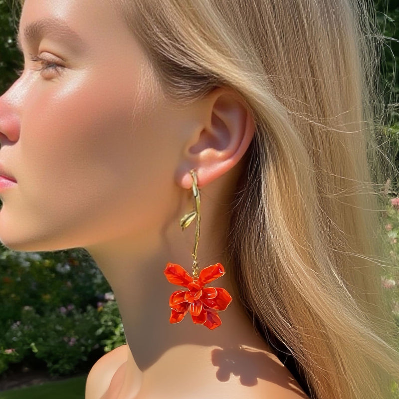 Käsintehty vintage Korvarengas