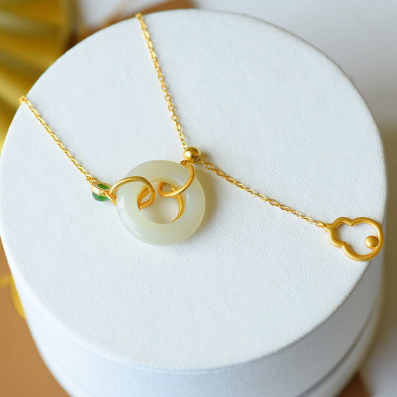 Käsintehty vintage Kulta Kaulakoru