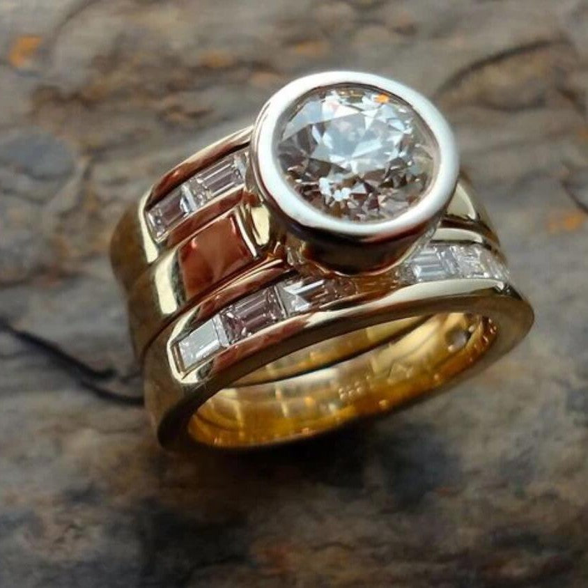 Käsintehty vintage Sormus